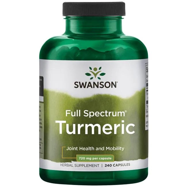 Swanson Full Spectrum Turmeric, 720mg 240 caps