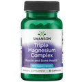 Swanson Triple Magnesium Complex, 400mg 30 caps