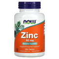 NOW Foods Zinc, 50mg 250 tabs