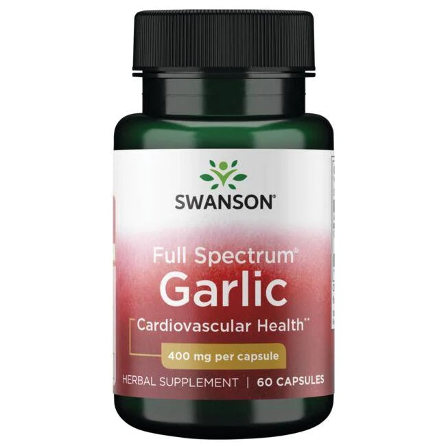 Swanson Full Spectrum Garlic, 400mg 60 caps