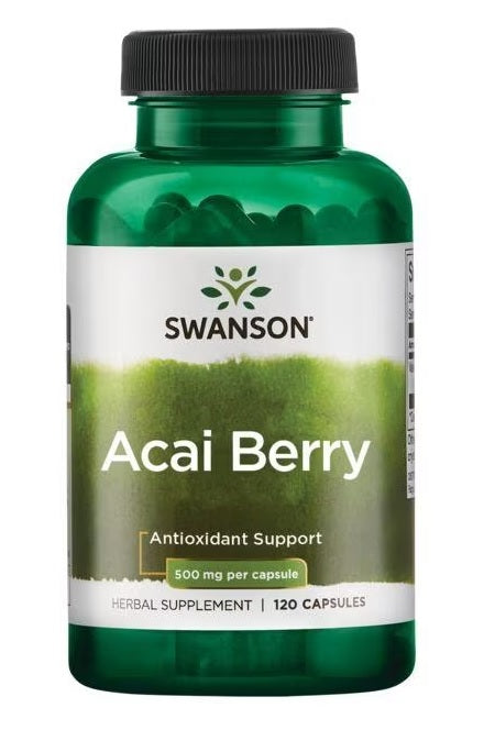 Swanson Acai Berry, 500mg 120 caps