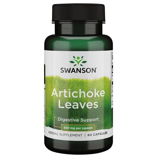 Swanson Artichoke Leaves, 500mg 60 caps