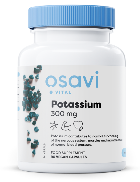 Osavi Potassium, 300mg 90 vegan caps
