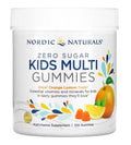 Nordic Naturals Kids Multi Zero Sugar, Orange Lemon 120 gummies