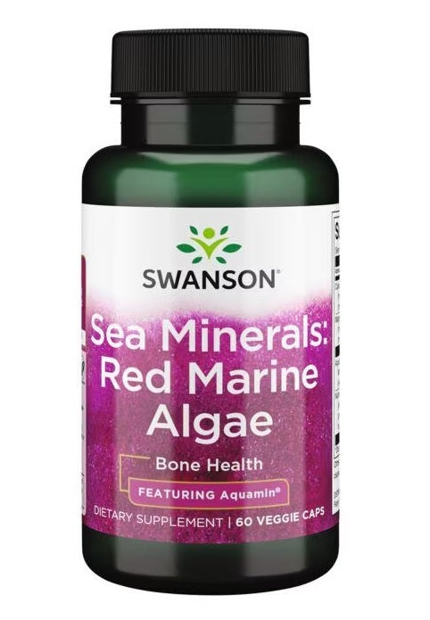 Swanson Sea Minerals: Red Marine Algae 60 vcaps