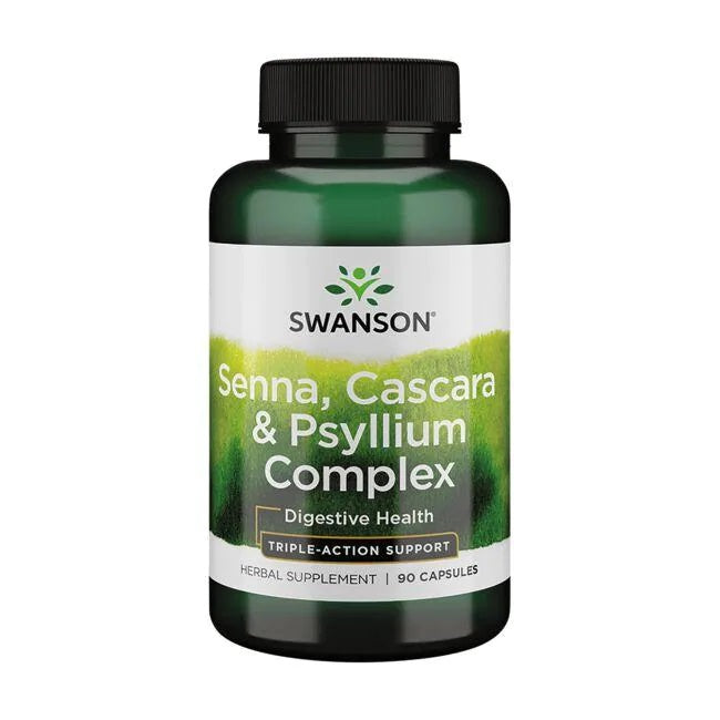 Swanson Senna, Cascara & Psyllium Complex 90 caps