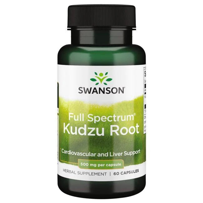 Swanson Full Spectrum Kudzu Root, 500mg 60 caps