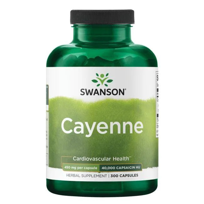 Swanson Cayenne, 450mg 300 caps