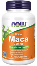 NOW Foods Maca 6:1 Concentrate, 750mg RAW 90 vcaps