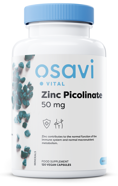 Osavi Zinc Picolinate, 50mg 120 vegan caps