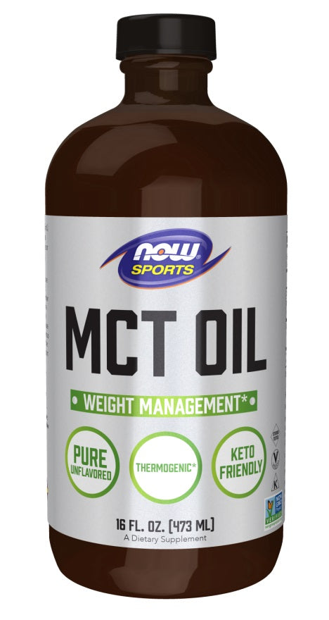 NOW Foods MCT Oil, Pure Liquid 473 ml.