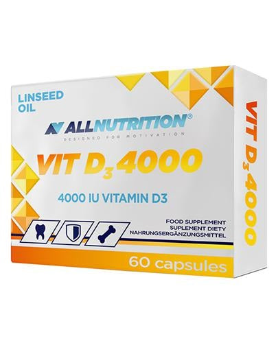 Allnutrition Vit D3 4000, 4000 IU 60 caps