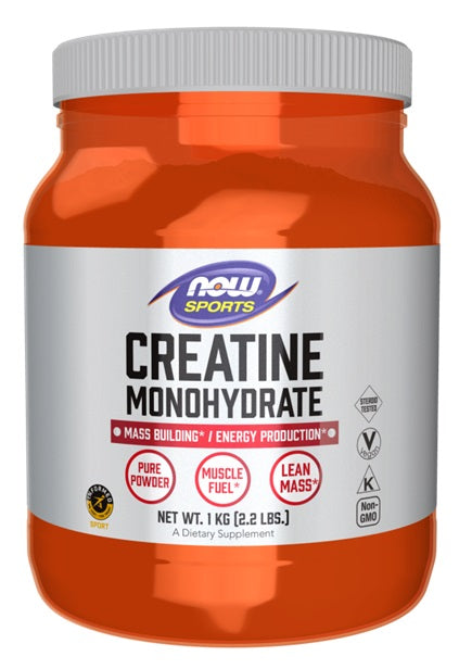 NOW Foods Creatine Monohydrate, Pure Powder 1000g