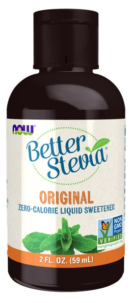 NOW Foods Better Stevia Liquid, Original 59 ml.