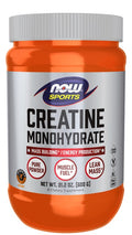 NOW Foods Creatine Monohydrate, Pure Powder 600g