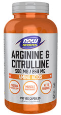 NOW Foods Arginine & Citrulline 240 vcaps