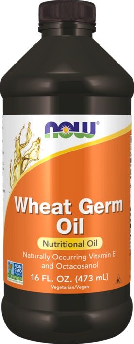 NOW Foods Wheat Germ Oil, Liquid 473 ml.