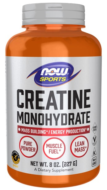 NOW Foods Creatine Monohydrate, Pure Powder 227g