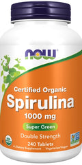 NOW Foods Spirulina, 1000mg 240 tabs