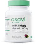 Osavi Milk Thistle, Silymarin 100mg 120 vegan caps