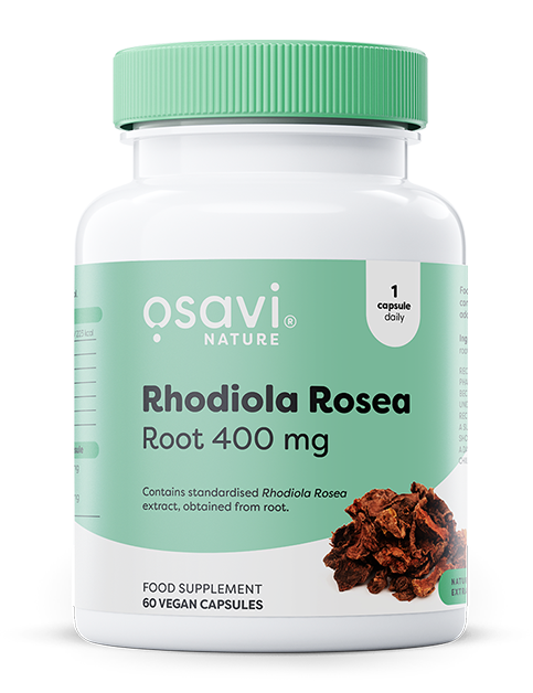 Osavi Rhodiola Rosea Root, 400mg 60 vegan caps