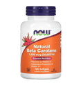 NOW Foods Beta Carotene Natural, 25 000 IU 180 softgels