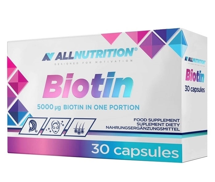 Allnutrition Biotin, 5000mcg 30 caps