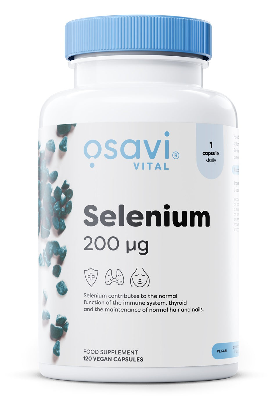 Osavi Selenium, 200mcg 120 vegan caps
