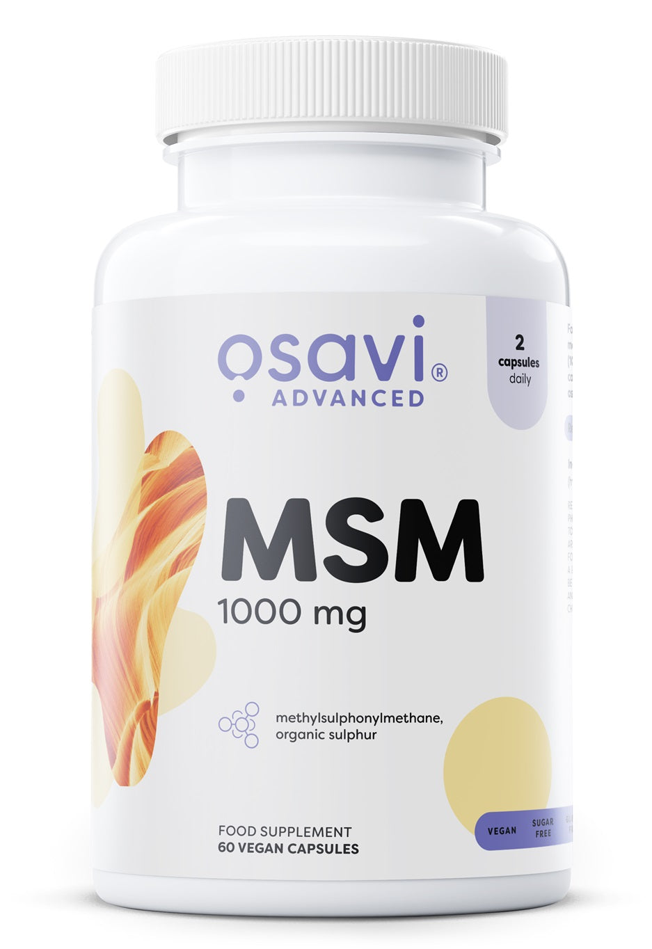 Osavi MSM, 1000mg 60 vcaps