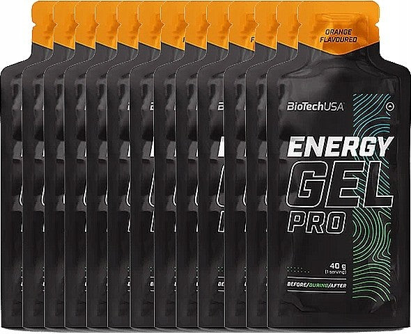 BioTechUSA Energy Gel Pro, Orange 12 x 40g
