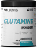 Skill Nutrition Glutamine Powder, Unflavoured 500g