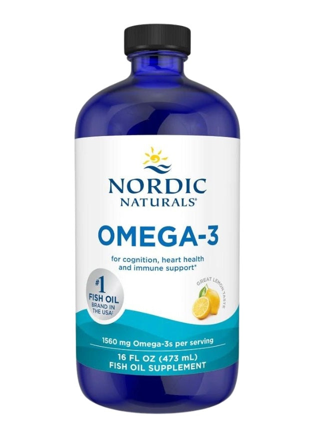 Nordic Naturals Omega-3, 1560mg Lemon 473 ml.
