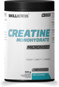 Skill Nutrition Micronised Creatine Monohydrate Unflavoured 500g