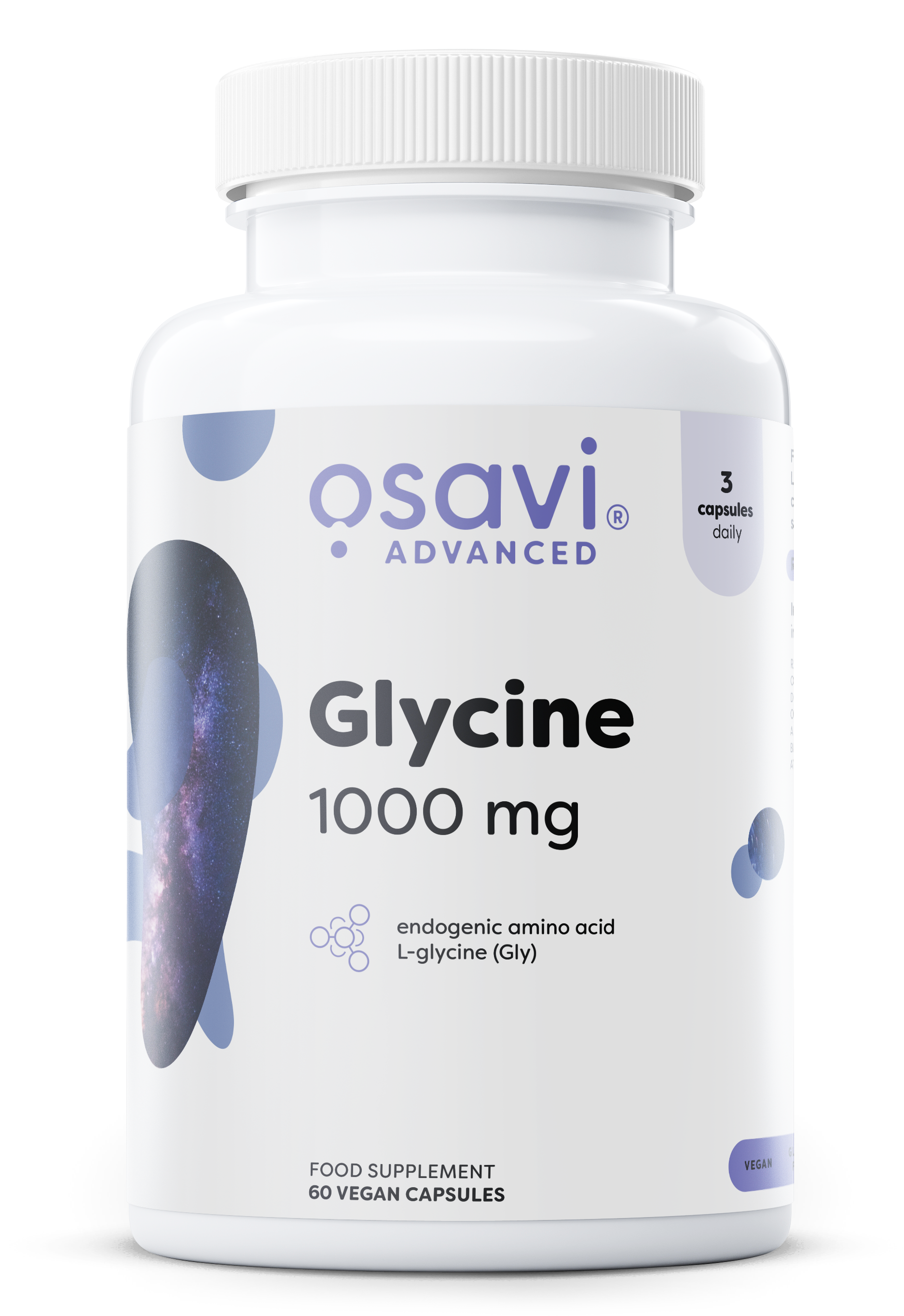 Osavi Glycine, 1000mg 60 vegan caps