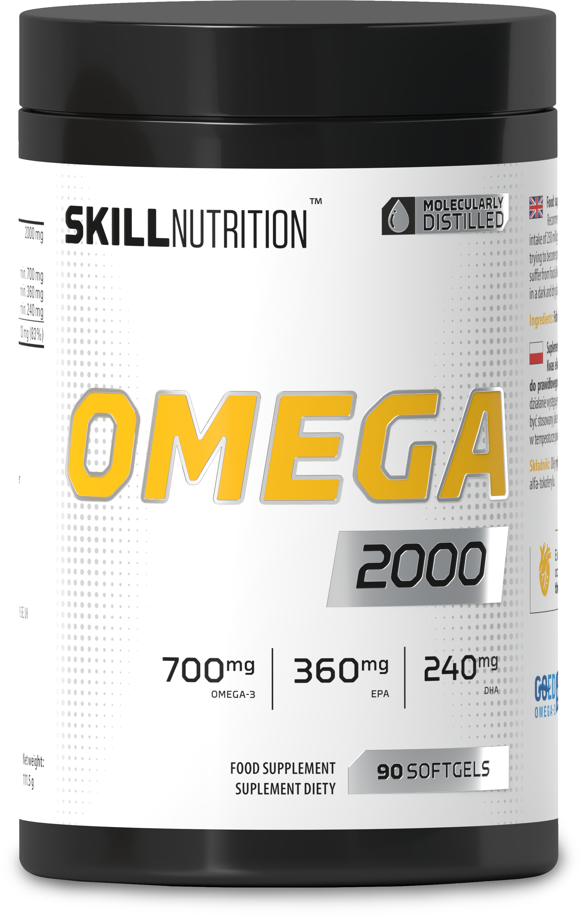 Skill Nutrition Omega 2000 90 softgels