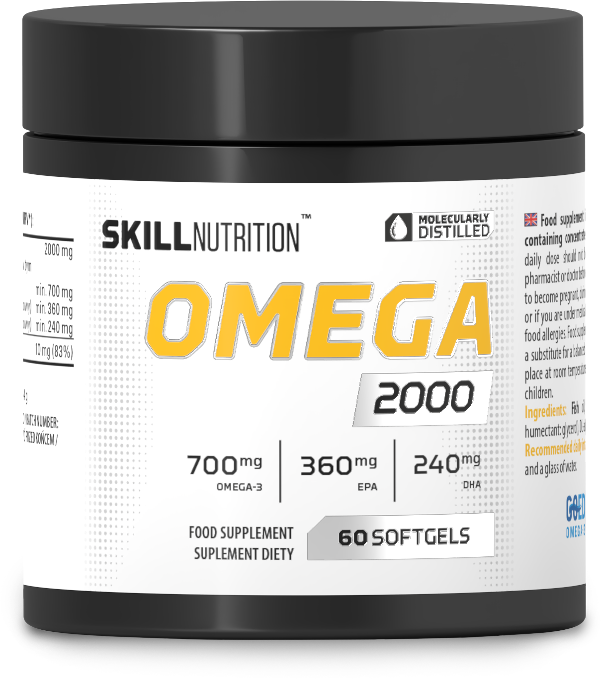 Skill Nutrition Omega 2000 60 softgels