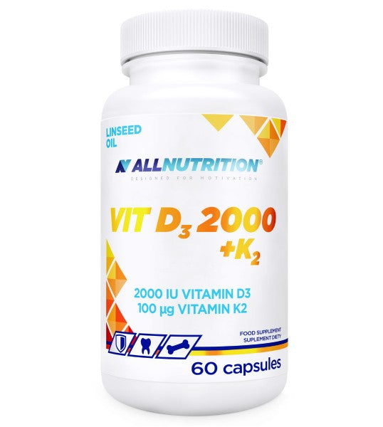 Allnutrition Vit D3 2000 + K2 60 caps
