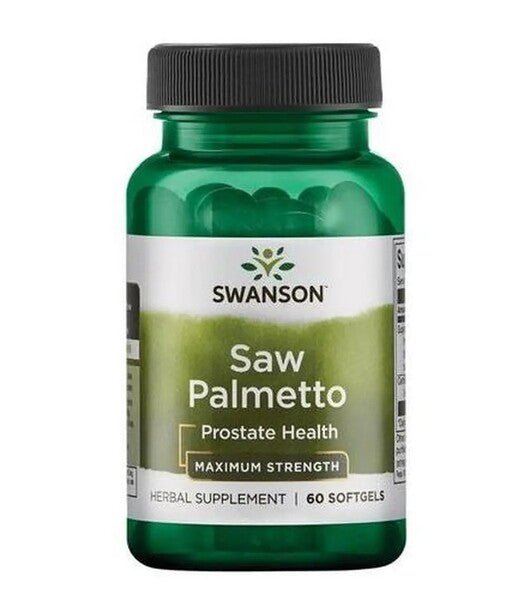 Swanson Saw Palmetto, Maximum Strength 60 softgels