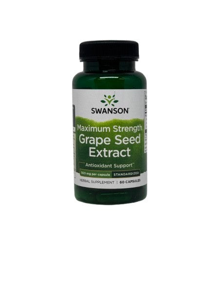 Swanson Grape Seed Extract, Maximum Strength 60 caps