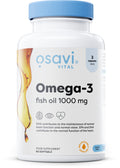 Osavi Omega-3 Fish Oil Molecularly Distilled, 1000mg 60 softgels