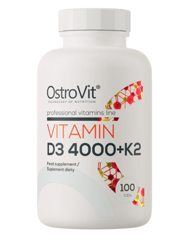 OstroVit Vitamin D3 4000 + K2 100 tablets