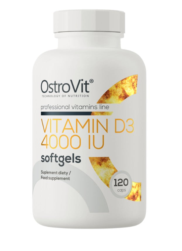 OstroVit Vitamin D3 4000 120 softgels