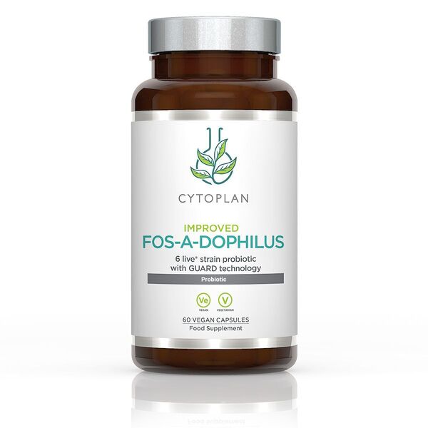 Cytoplan Fos-A-Dophilus Probiotic 60 vcaps