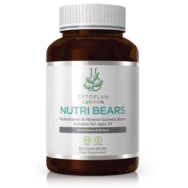 Cytoplan Kid's Nutri Bears, Strawberry 90 gummies
