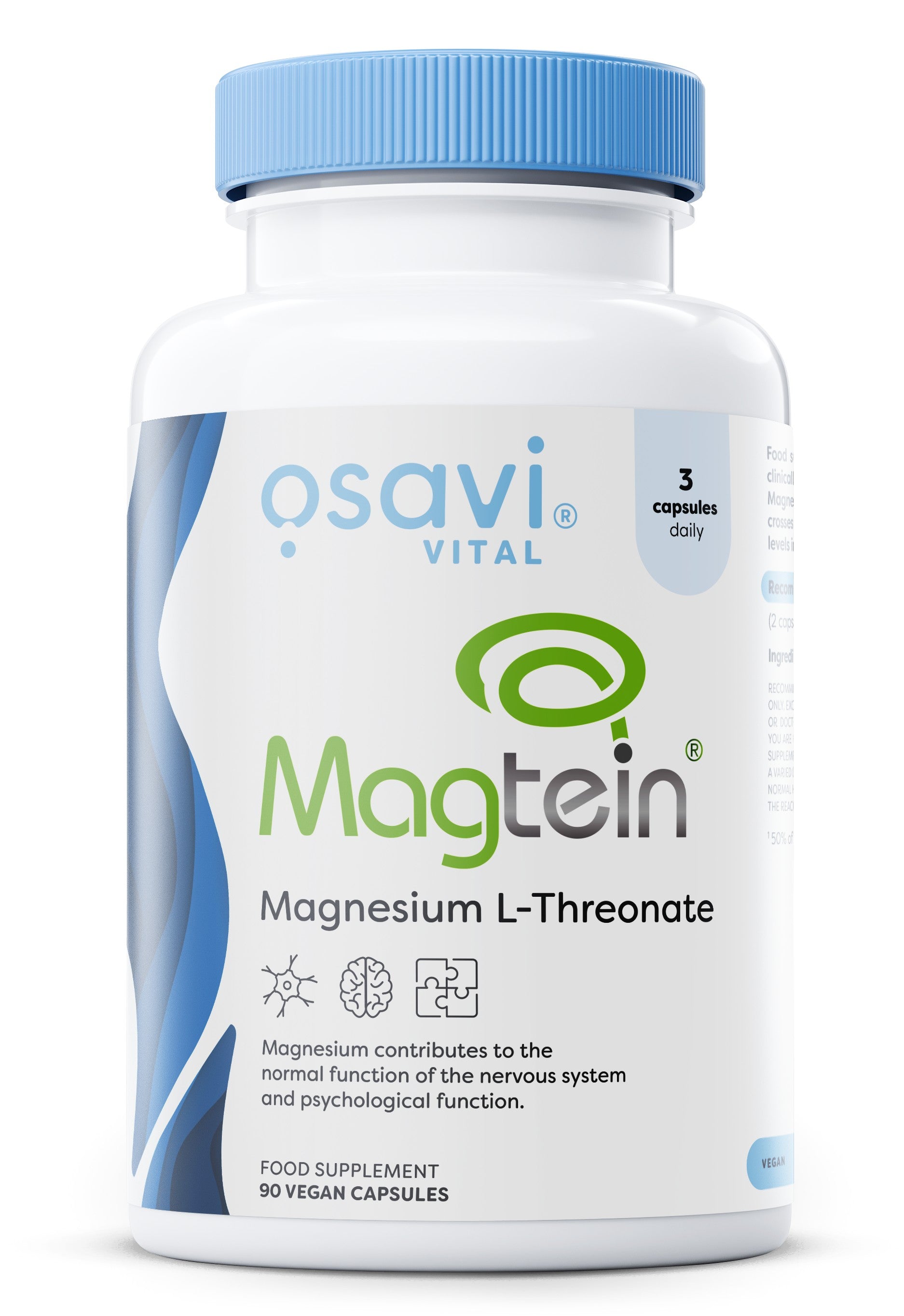 Osavi Magtein Magnesium L-threonate 90 vegan caps