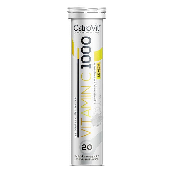 OstroVit Vitamin C 1000, Lemon 20 effervescent tabs