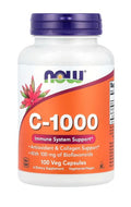 NOW Foods Vitamin C-1000 with 100mg Bioflavonoids 100 vcaps