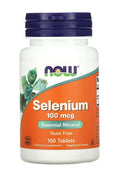NOW Foods Selenium, 100mcg 100 tabs