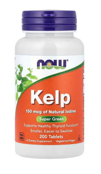 NOW Foods Kelp, 150mcg 200 tabs