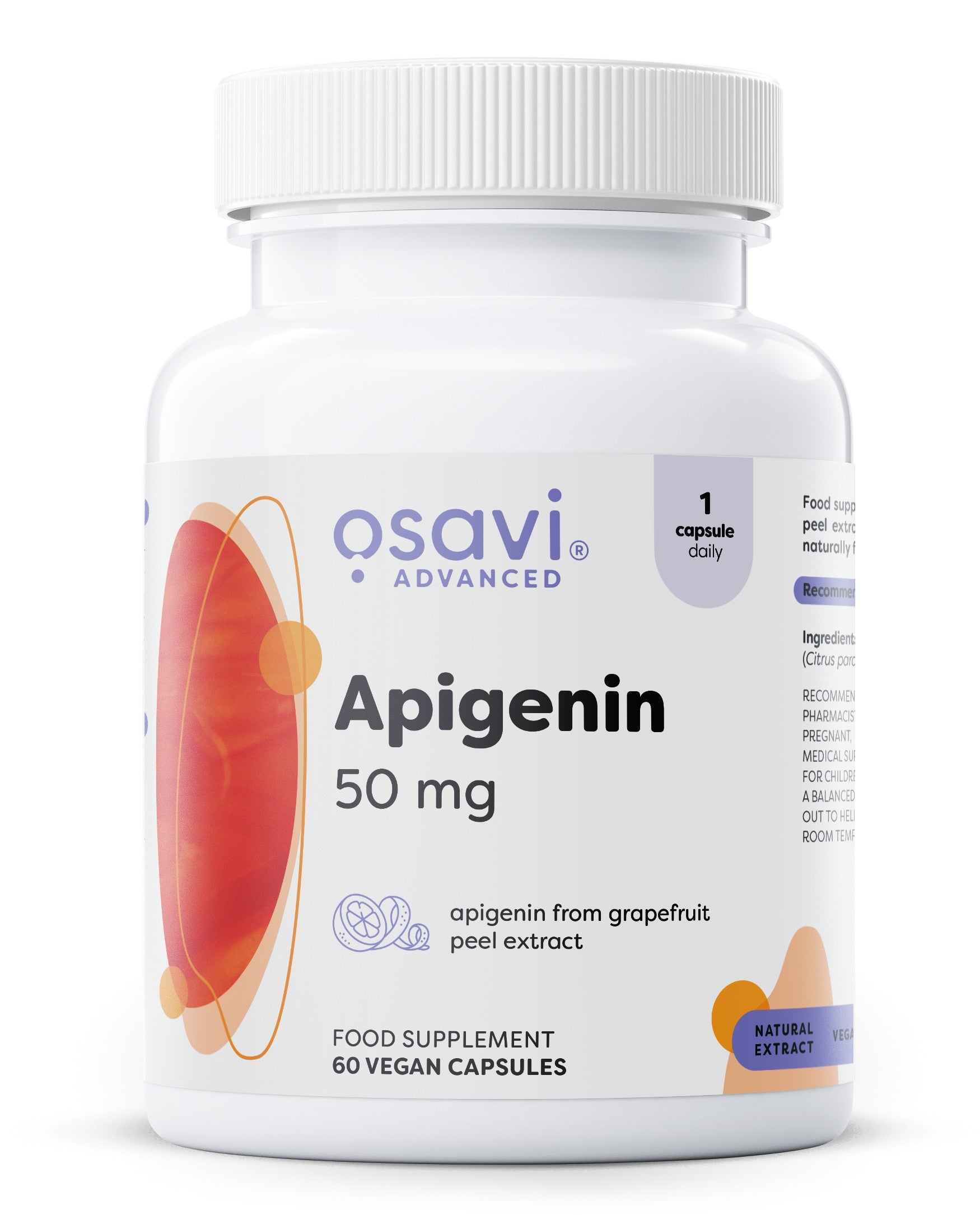 Osavi Apigenin, 50mg 60 vegan caps